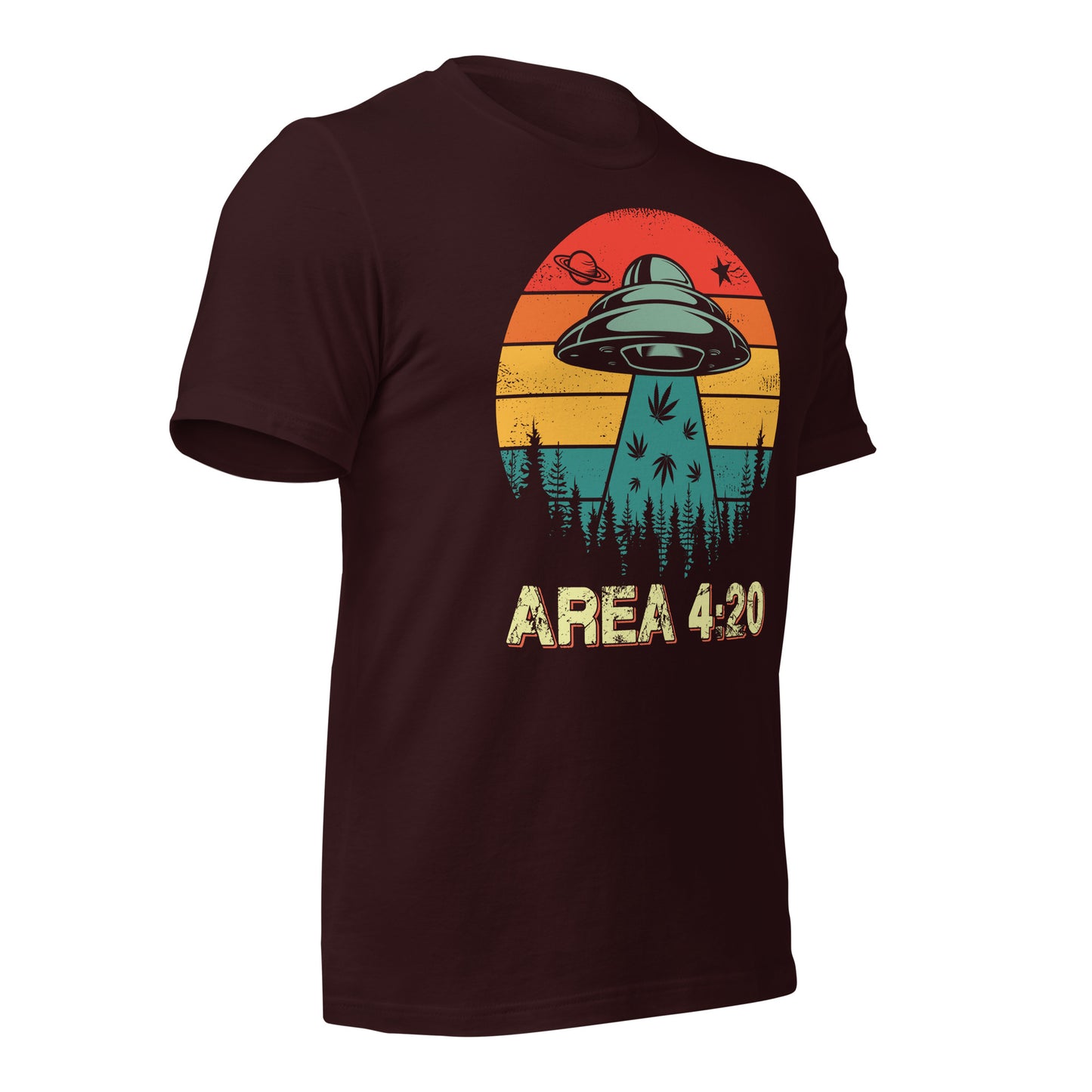 Area 420 UFO Bella Canvas Adult T-Shirt