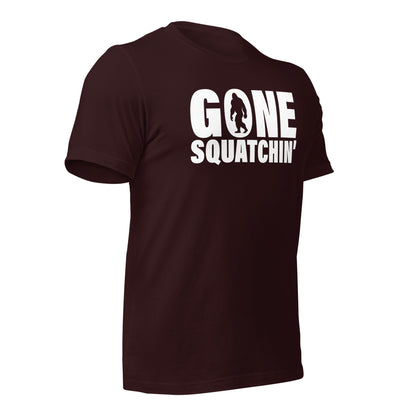 Gone Squtchin' Bigfoot Bella Canvas Adult T-Shirt