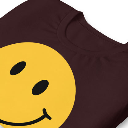 Smiley Face Quality Cotton Bella Canvas Adult T-Shirt