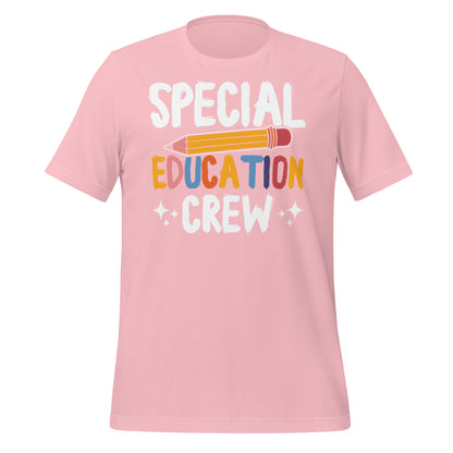 Special Education Crew Teacher Bella Canvas Unisex T-Shirt