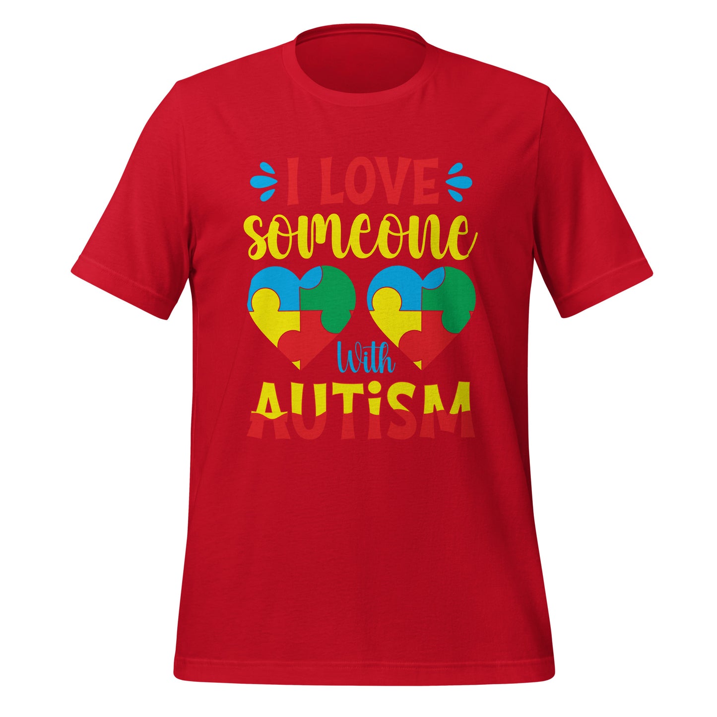 Autism Acceptance Together Quality Cotton Bella Canvas Adult T-Shirt