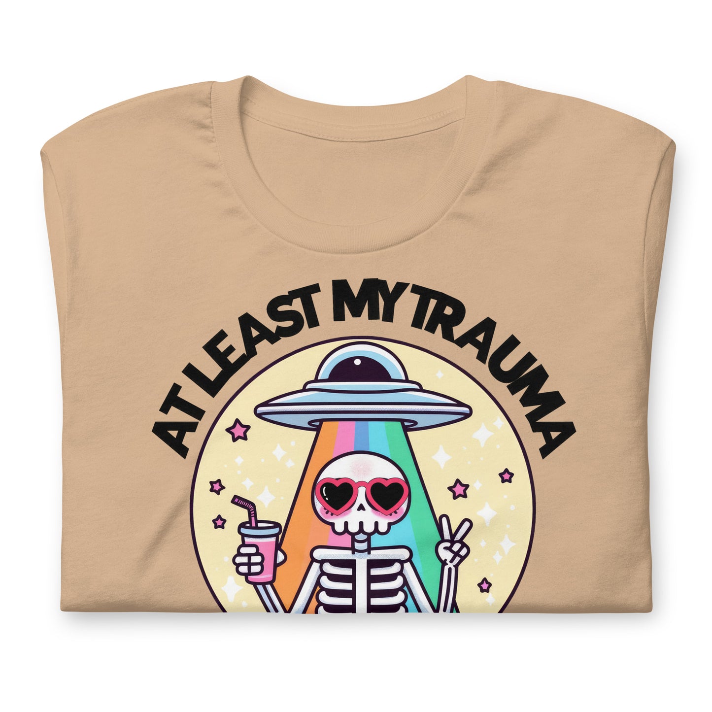 At Least My Trauma Made Me Funny Bella Canvas Adult T-Shirt