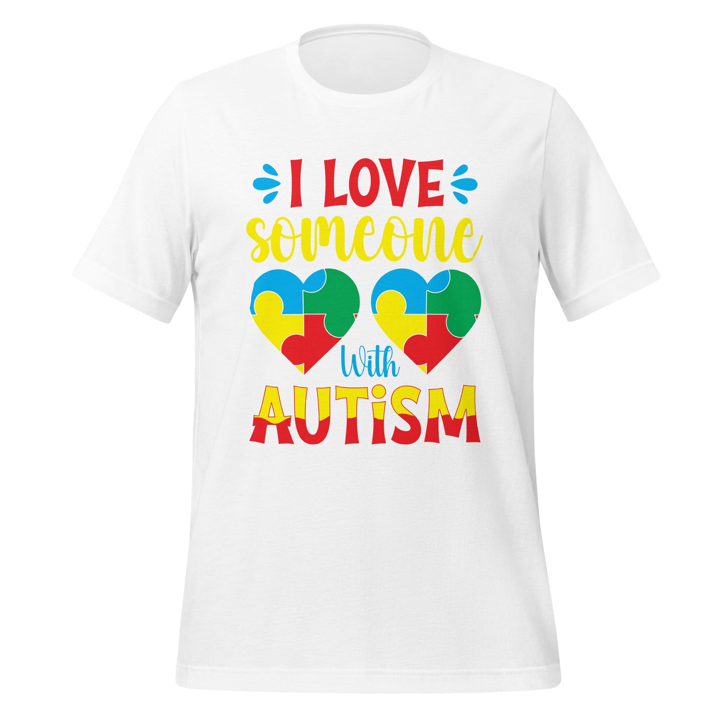 Autism Acceptance Together Quality Cotton Bella Canvas Adult T-Shirt