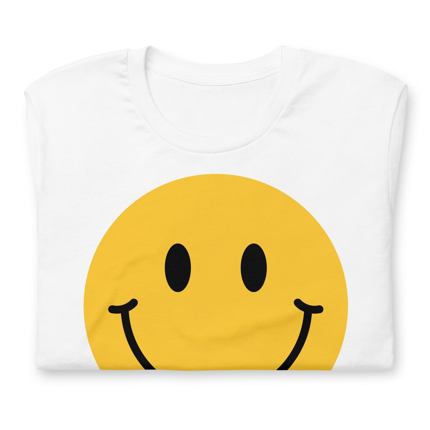 Smiley Face Quality Cotton Bella Canvas Adult T-Shirt