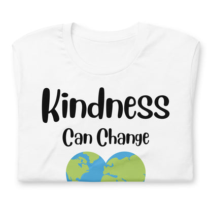 Kindness Can Change the World Quality Cotton Bella Canvas Adult T-Shirt