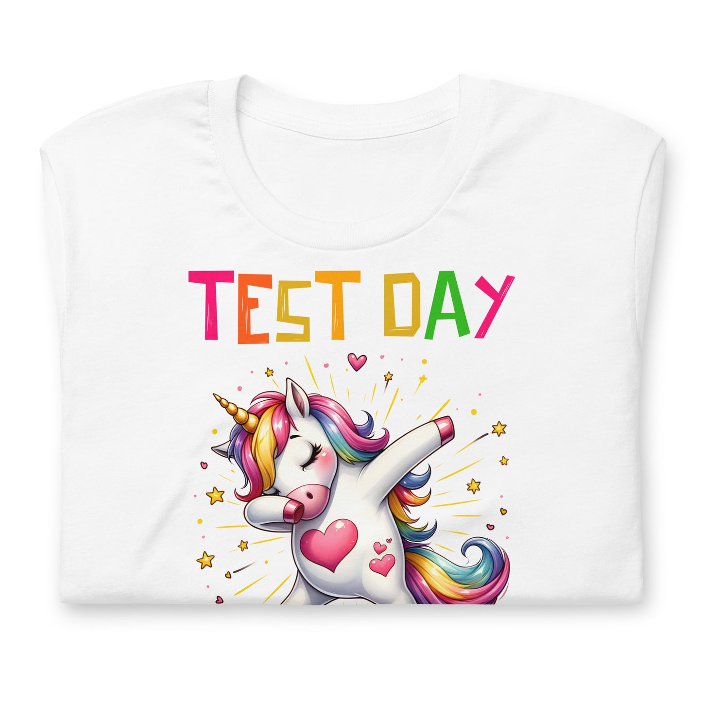 Test Day Don't Stress, Do Your Best Teacher Bella Canvas Unisex T-Shirt