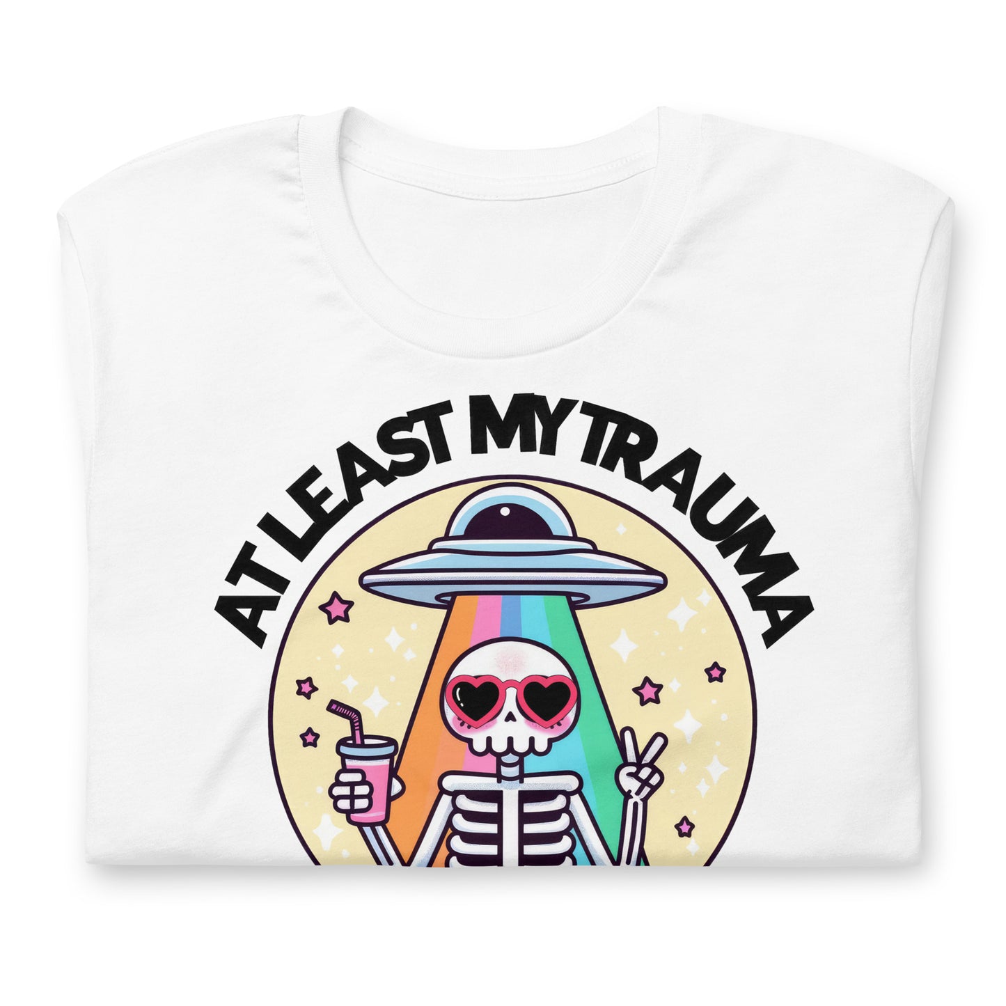 At Least My Trauma Made Me Funny Bella Canvas Adult T-Shirt