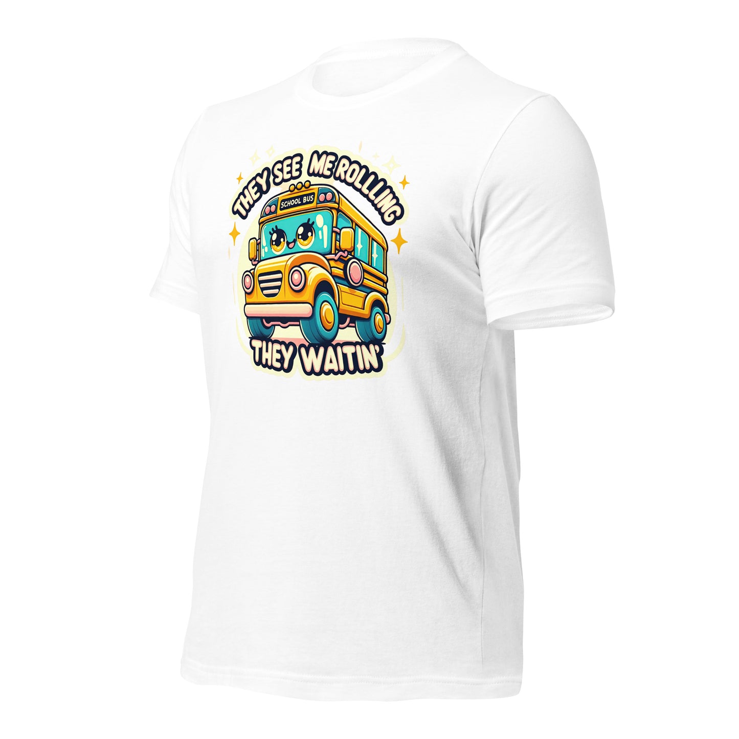 They See Me Rolling, They Waitin' Bus Driver Bella Canvas Adult T-Shirt