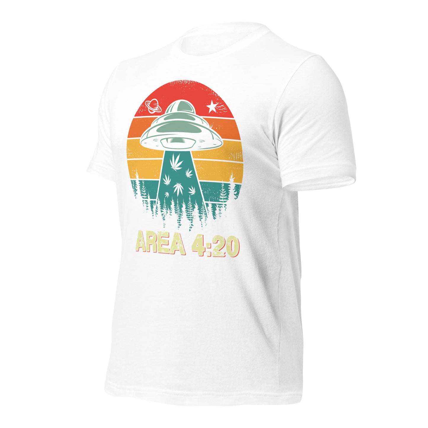 Area 420 UFO Bella Canvas Adult T-Shirt