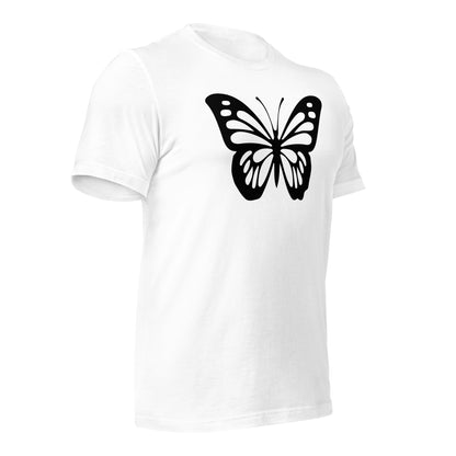 Positivity Butterfly Quality Cotton Bella Canvas Adult T-Shirt