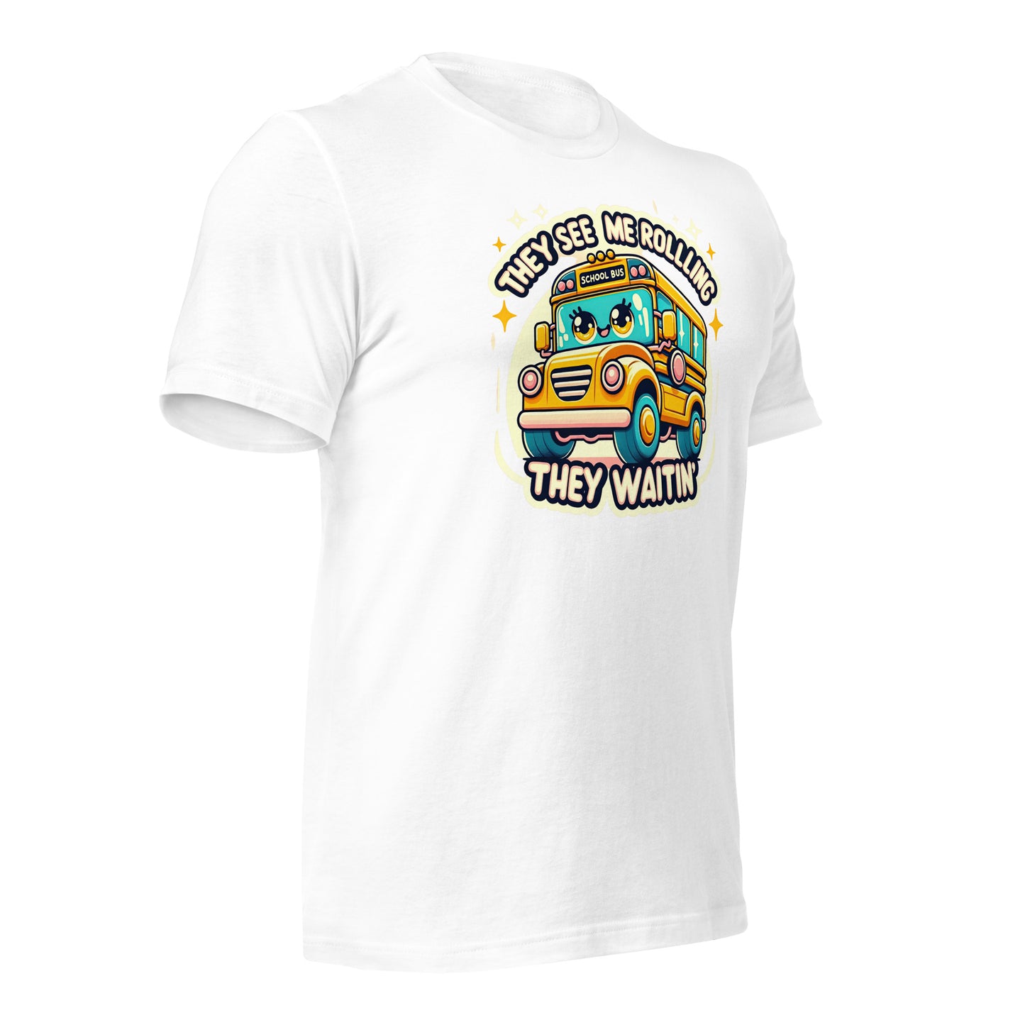 They See Me Rolling, They Waitin' Bus Driver Bella Canvas Adult T-Shirt