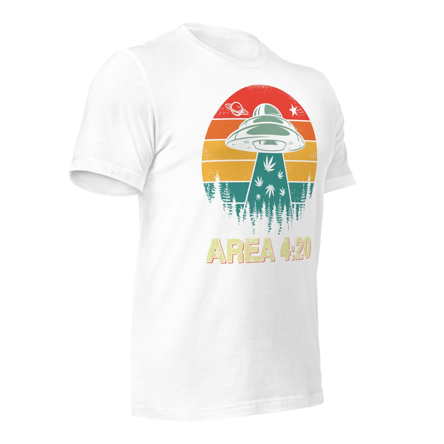 Area 420 UFO Bella Canvas Adult T-Shirt