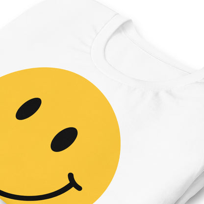 Smiley Face Quality Cotton Bella Canvas Adult T-Shirt