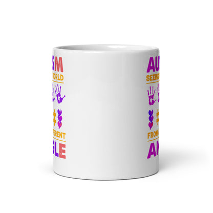 Seeing the World From a Different Angle Ceramic Coffee Mug