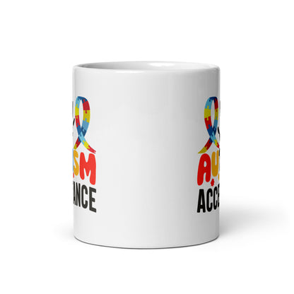 Autism Acceptance Ceramic Coffee Mug