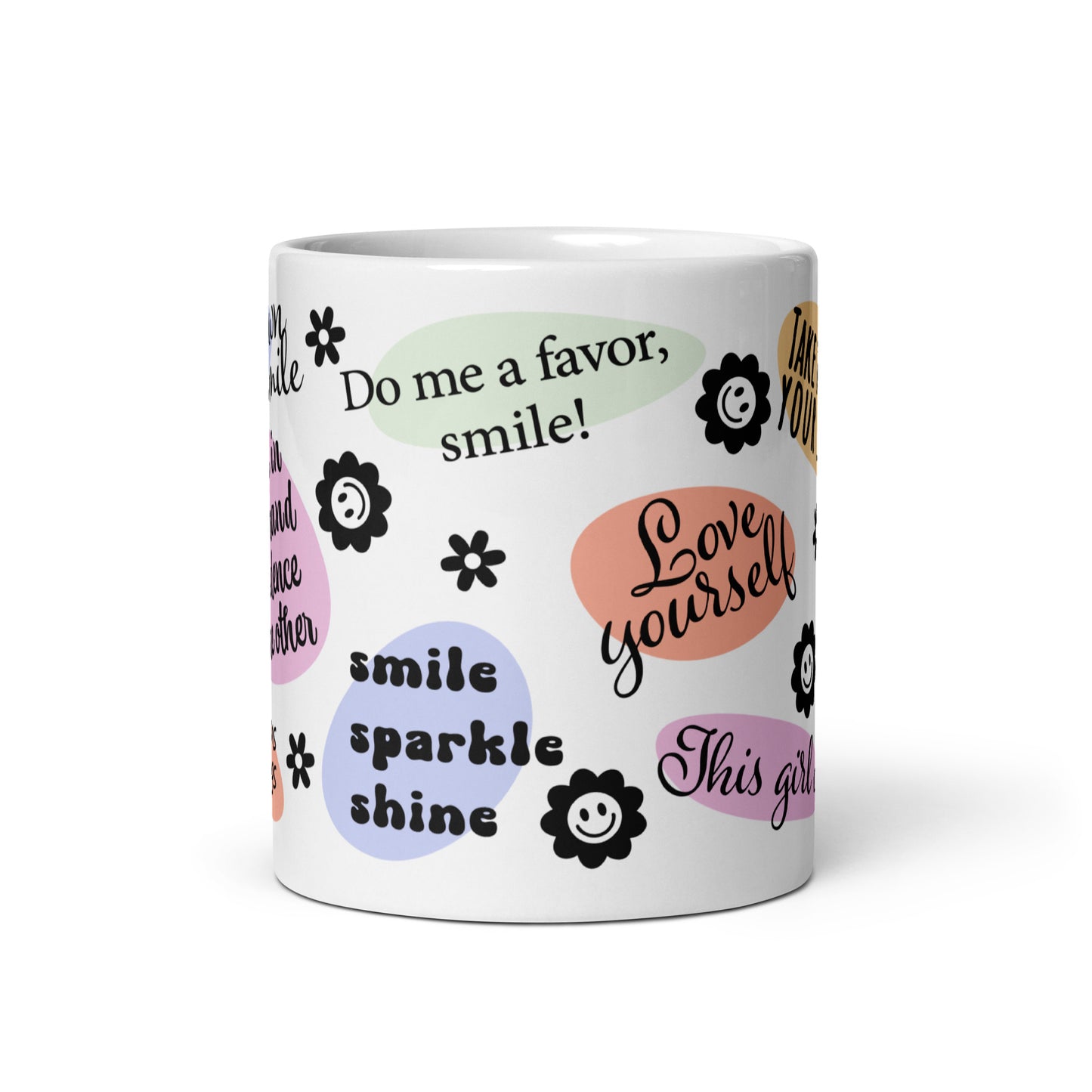 Love Yourself Self Care Awareness Ceramic Coffee Mug