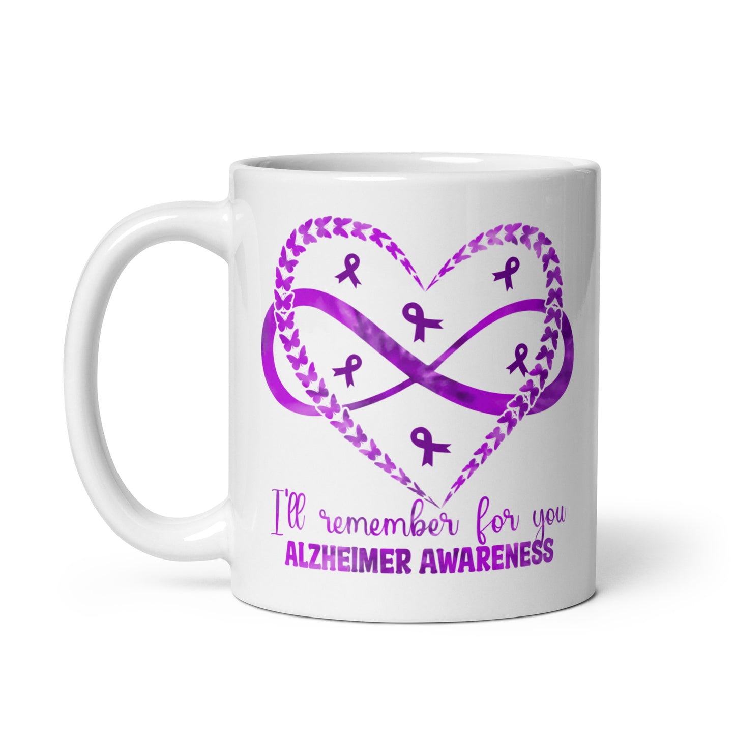 I'll Remember for You Alzheimer's Awareness Ceramic Coffee Mug