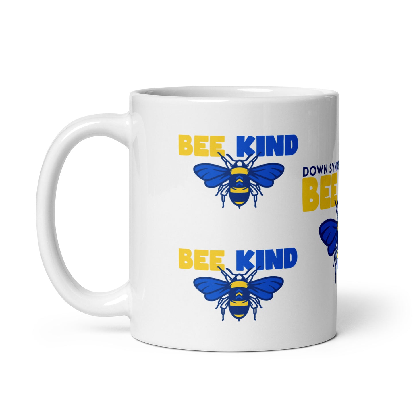 Down Syndrome Awareness Bee Kind Ceramic Coffee Mug