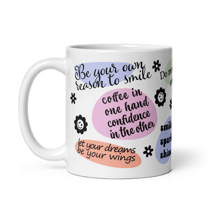 Love Yourself Self Care Awareness Ceramic Coffee Mug