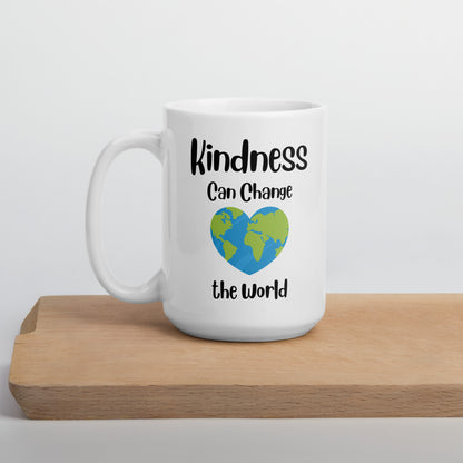 Kindness Can Change the World Ceramic Coffee Mug