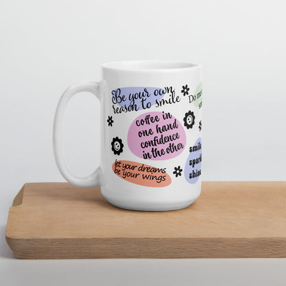 Love Yourself Self Care Awareness Ceramic Coffee Mug