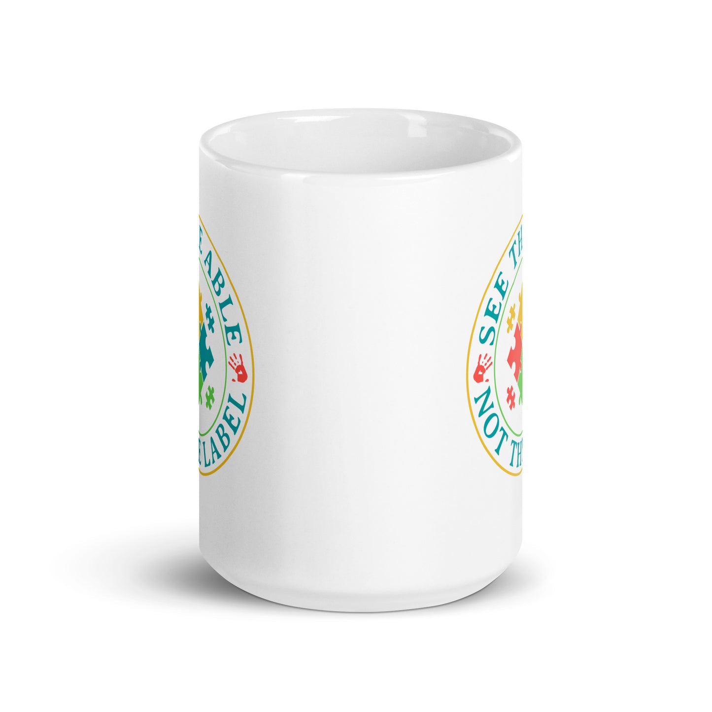 See The Able Not The Label Autism Acceptance Ceramic Coffee Mug