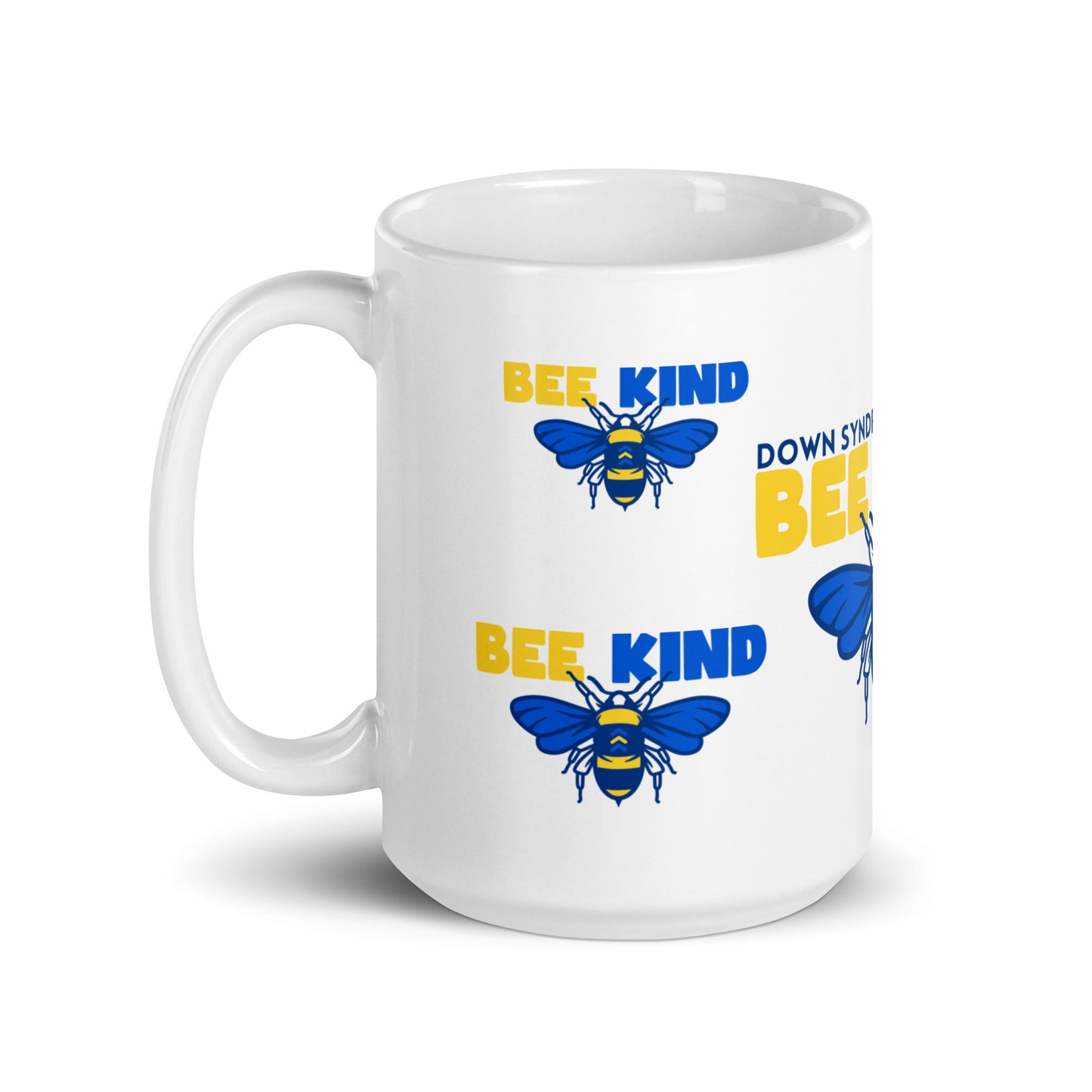 Down Syndrome Awareness Bee Kind Ceramic Coffee Mug