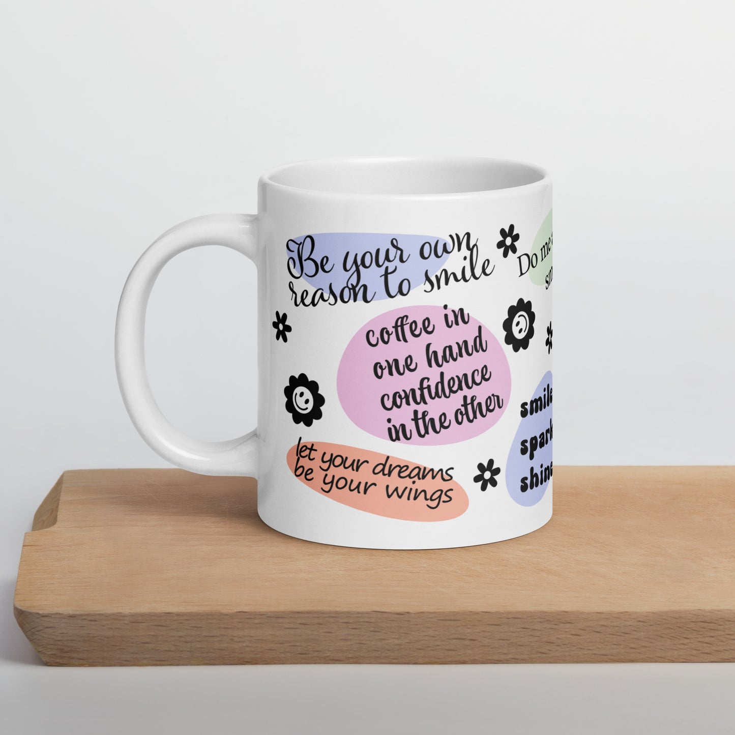 Love Yourself Self Care Awareness Ceramic Coffee Mug