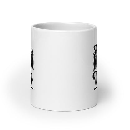 Anything Worth Having Takes Time White Ceramic Coffee Mug