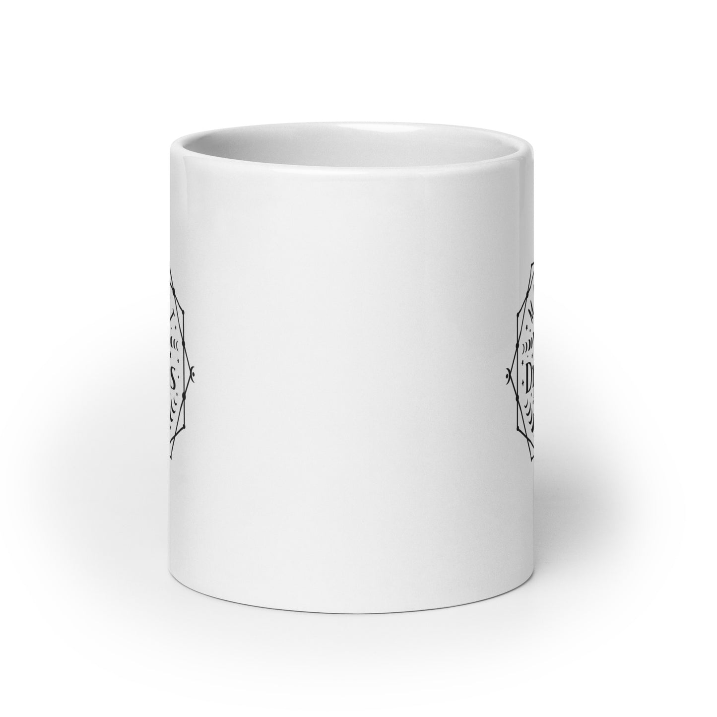 Manifest Your Dreams White Ceramic Coffee Mug