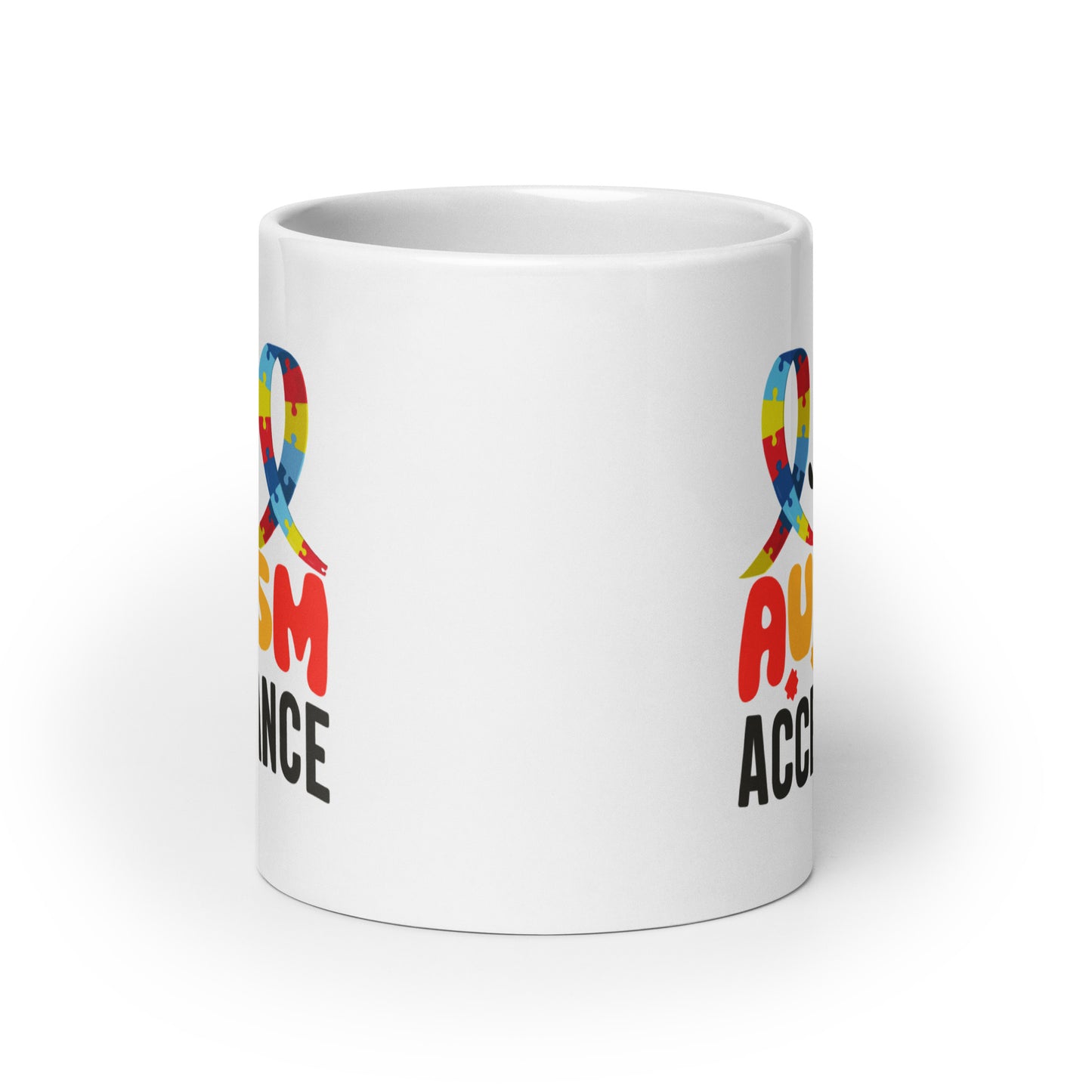 Autism Acceptance Ceramic Coffee Mug