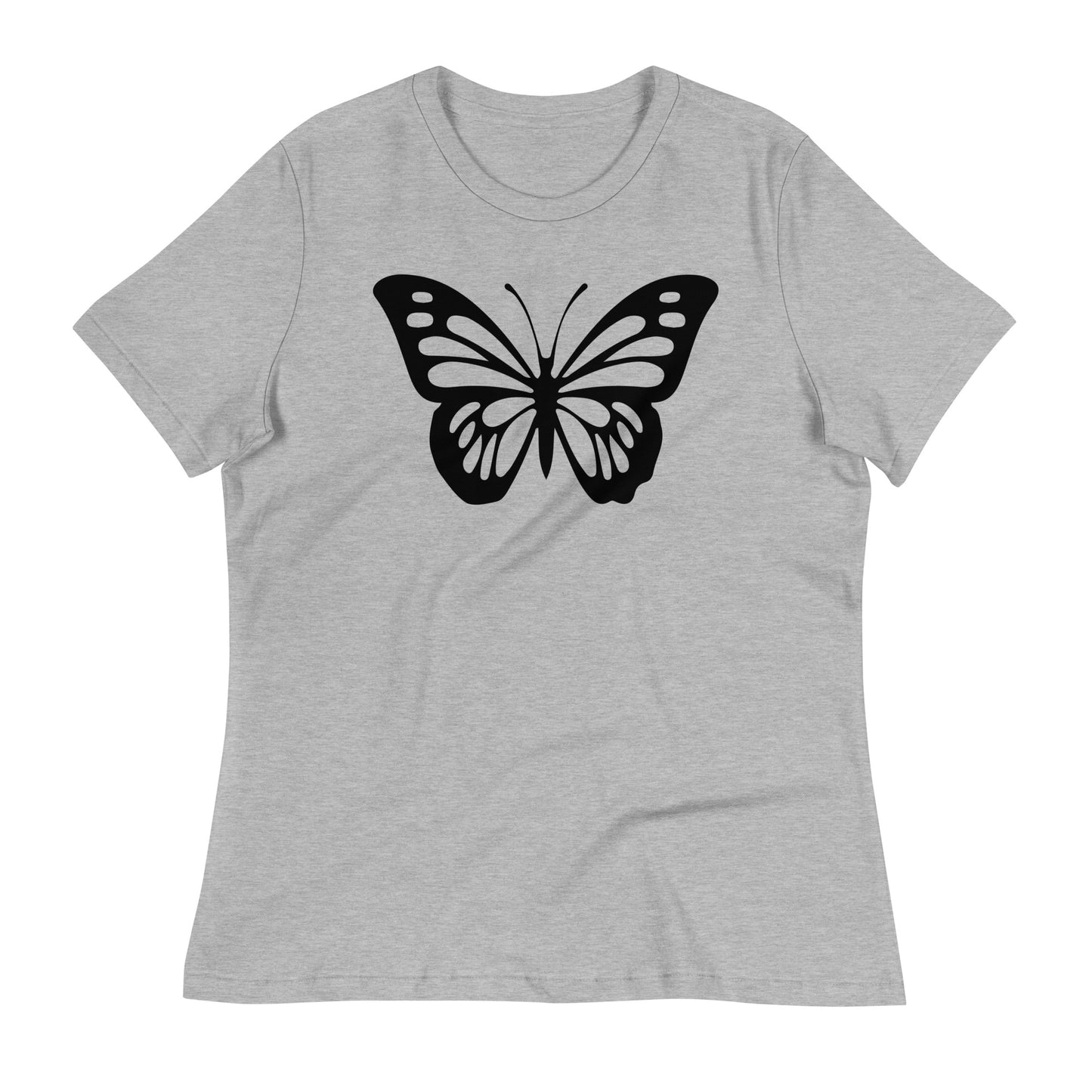 Positivity Self Care Butterfly Bella Canvas Relaxed Women's T-Shirt