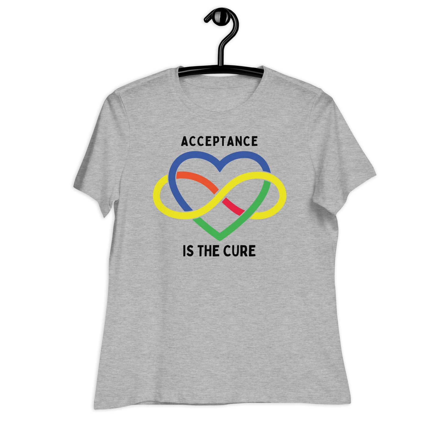 Acceptance is the Cure Bella Canvas Relaxed Women's T-Shirt