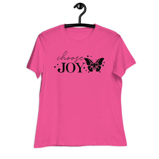 Choose Joy Bella Canvas Relaxed Women's T-Shirt