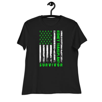 Kidney Transplant Survivor Bella Canvas Relaxed Women's T-Shirt