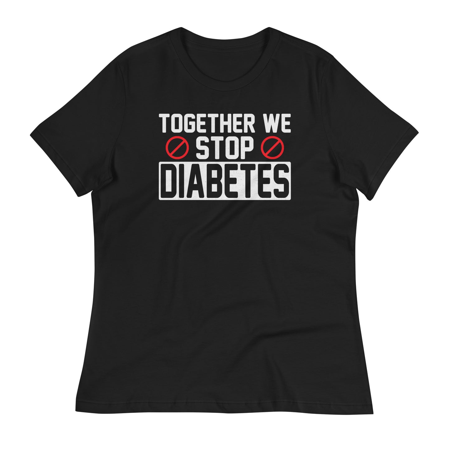 Together We Stop Diabetes Bella Canvas Relaxed Women's T-Shirt