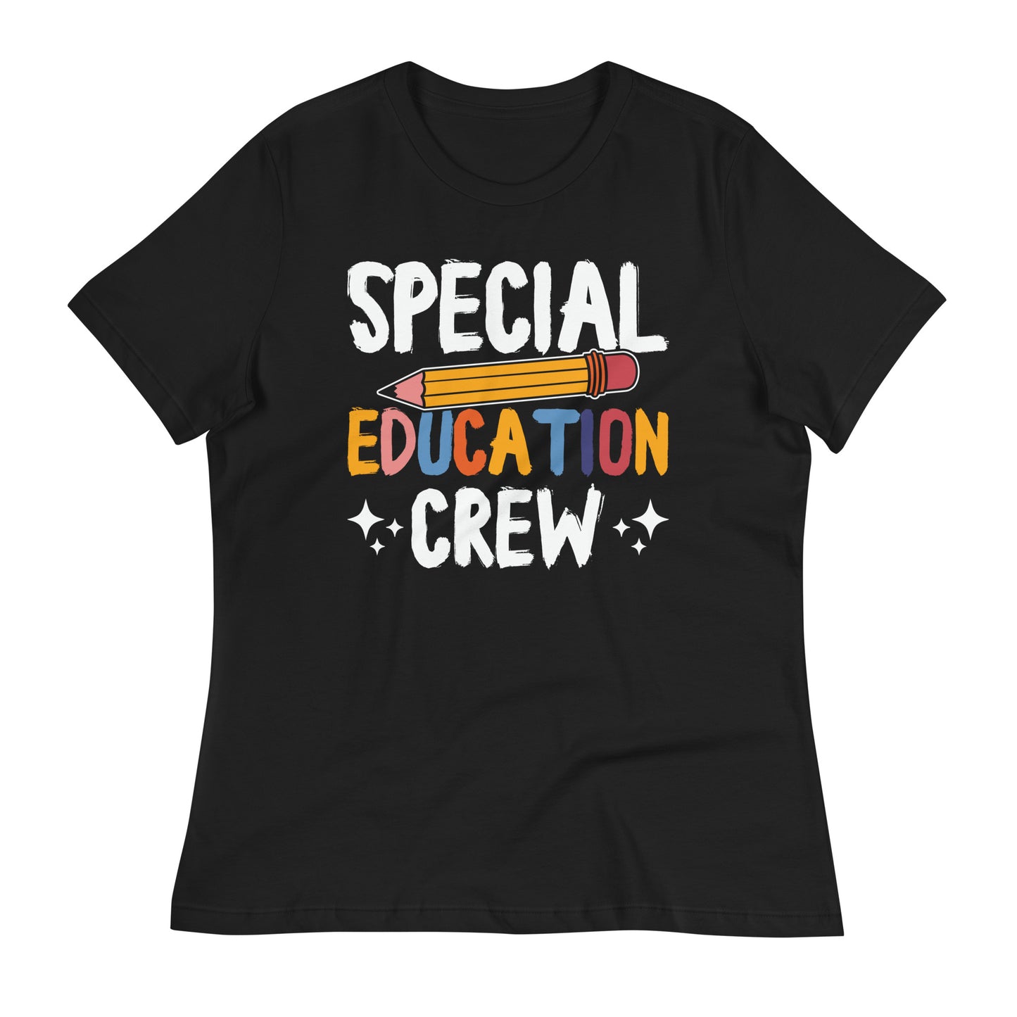 Special Education Crew Teacher Bella Canvas Relaxed Women's T-Shirt