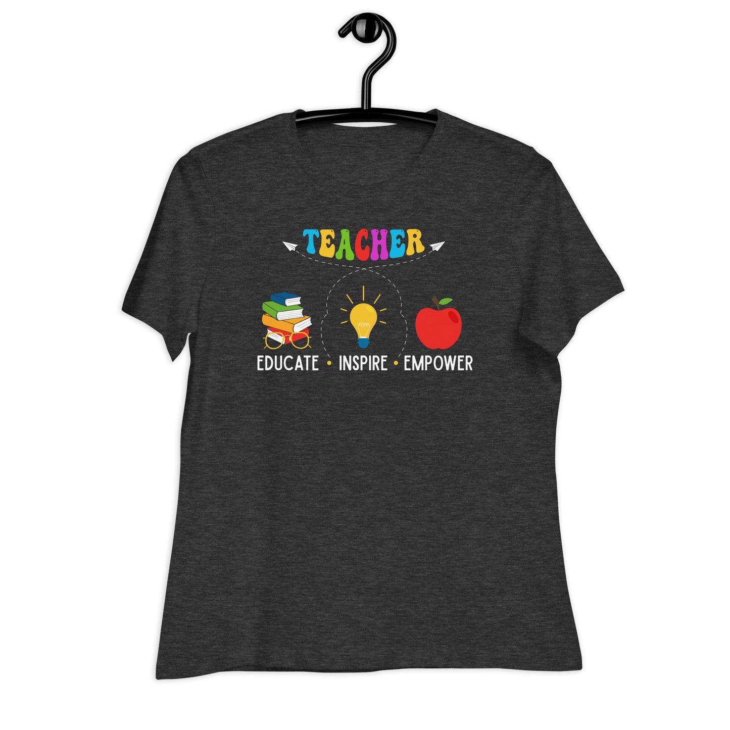 Educate Inspire Empower Teacher Bella Canvas Relaxed Women's T-Shirt