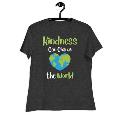 Kindness Can Change the World Bella Canvas Relaxed Women's T-Shirt