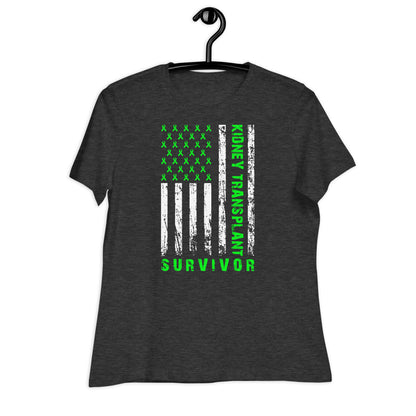 Kidney Transplant Survivor Bella Canvas Relaxed Women's T-Shirt