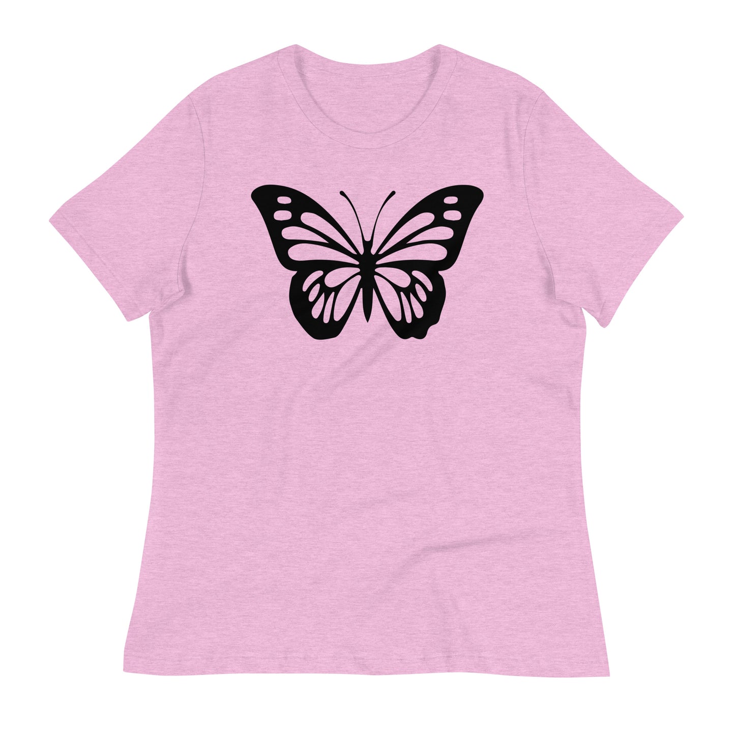 Positivity Self Care Butterfly Bella Canvas Relaxed Women's T-Shirt