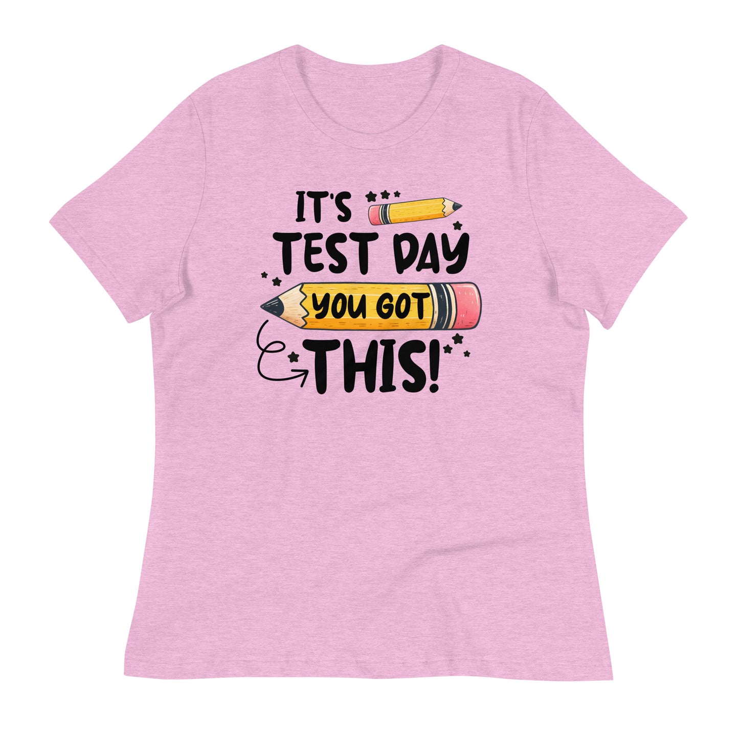 It's Test Day You Got This Teacher's Bella Canvas Relaxed Women's T-Shirt