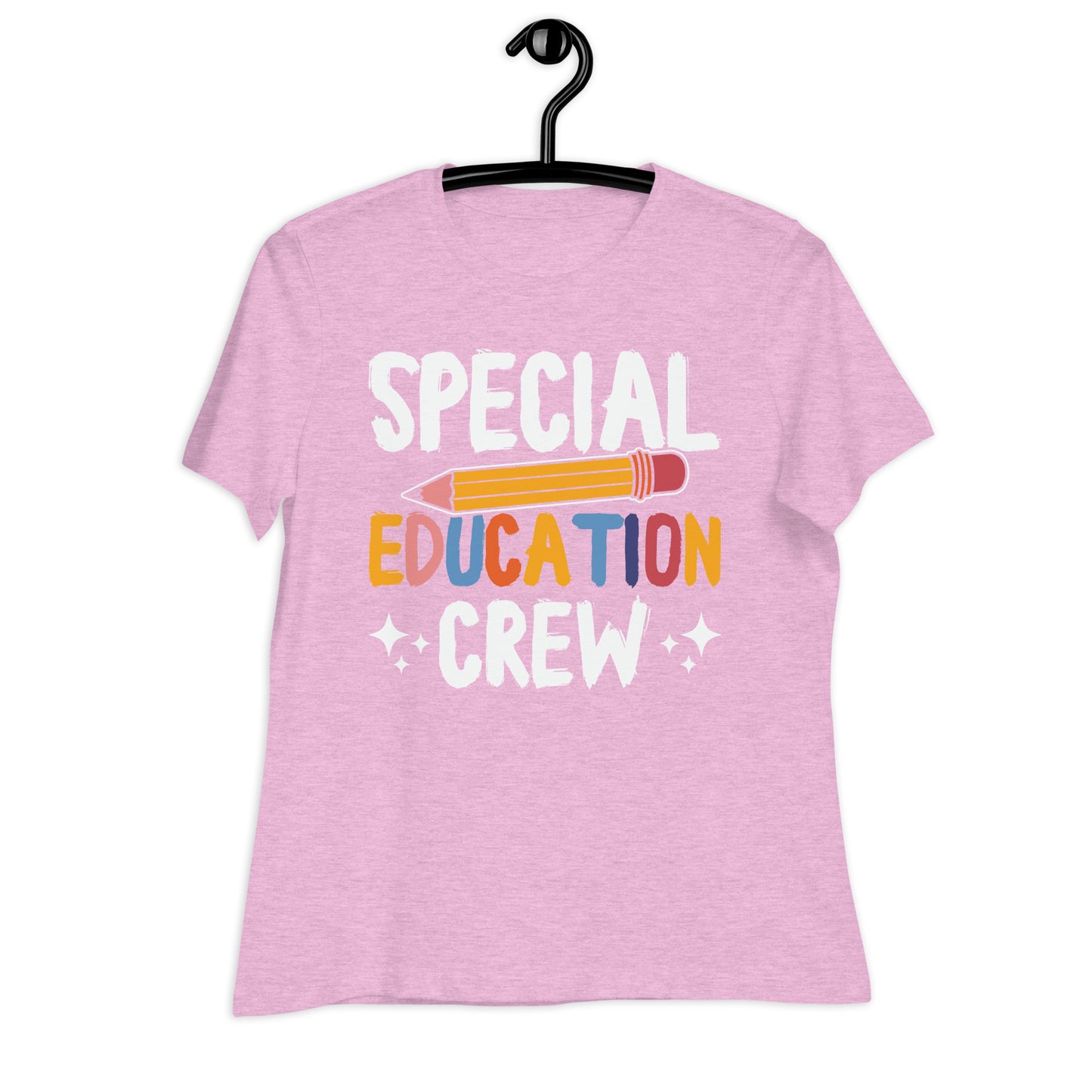 Special Education Crew Teacher Bella Canvas Relaxed Women's T-Shirt