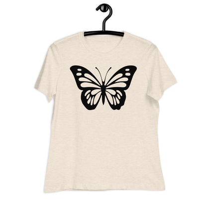 Positivity Self Care Butterfly Bella Canvas Relaxed Women's T-Shirt