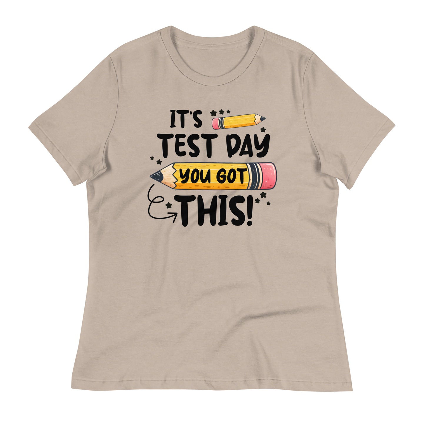 It's Test Day You Got This Teacher's Bella Canvas Relaxed Women's T-Shirt
