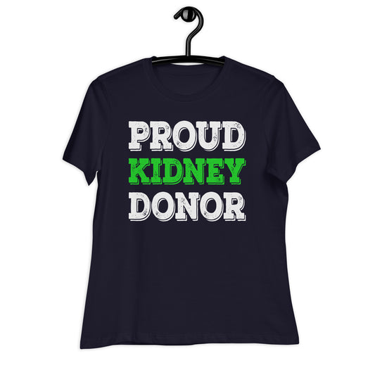 Proud Kidney Donor Bella Canvas Relaxed Women's T-Shirt