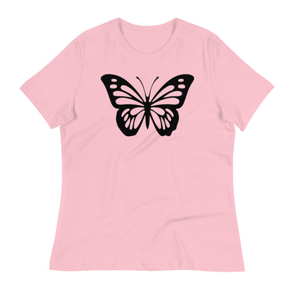 Positivity Self Care Butterfly Bella Canvas Relaxed Women's T-Shirt