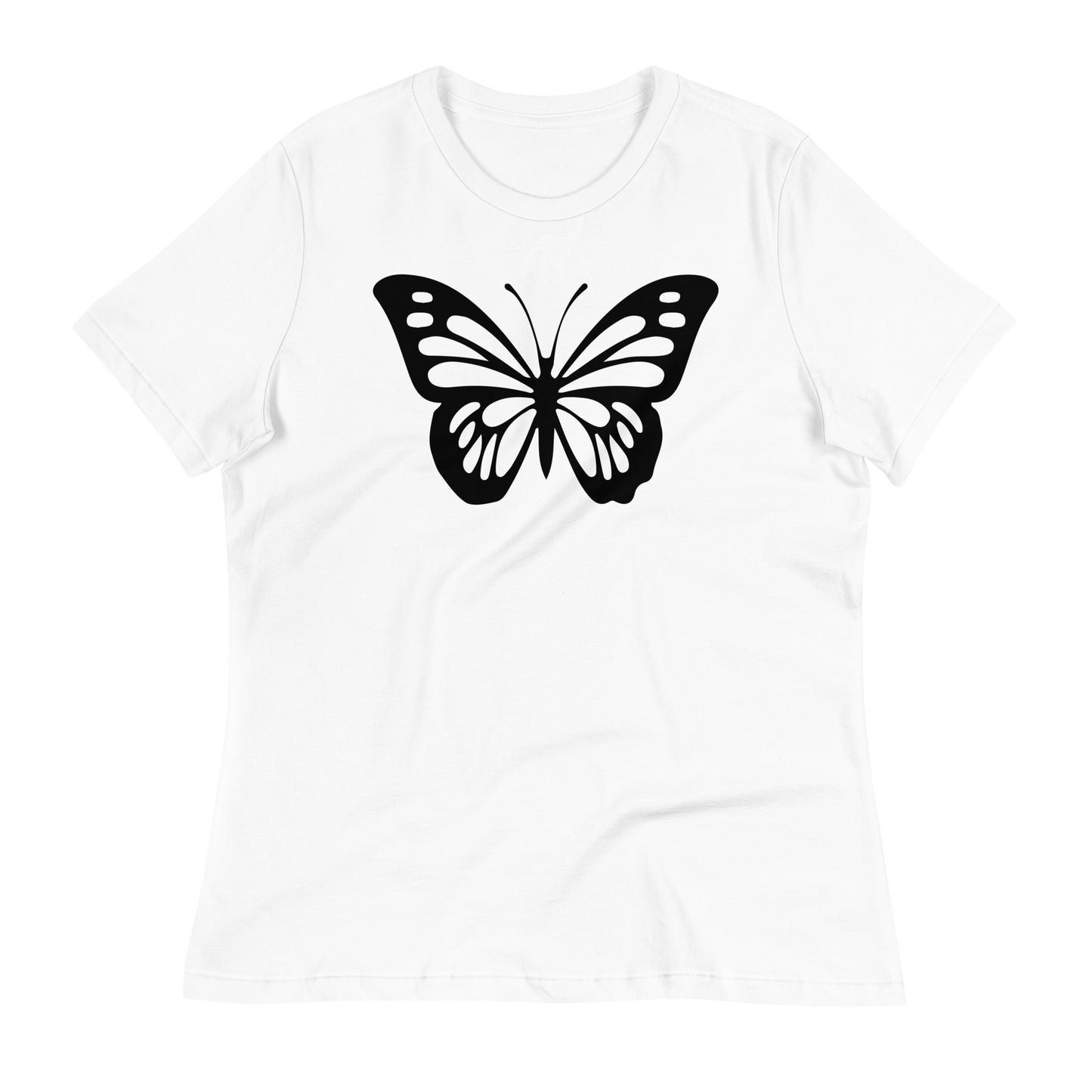 Positivity Self Care Butterfly Bella Canvas Relaxed Women's T-Shirt