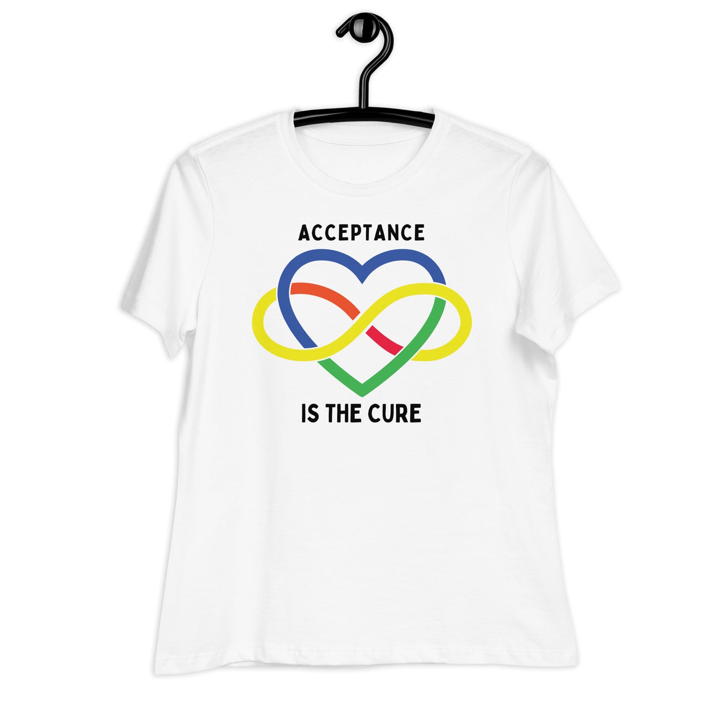 Acceptance is the Cure Bella Canvas Relaxed Women's T-Shirt