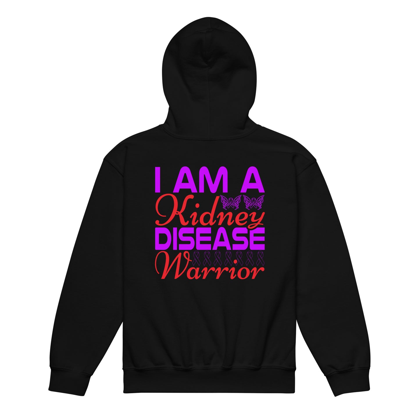 Kidney Awareness Quality Gildan Youth Hoodie